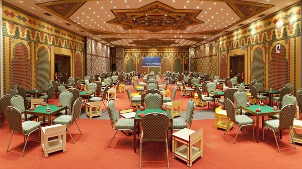 Arabic casino interior